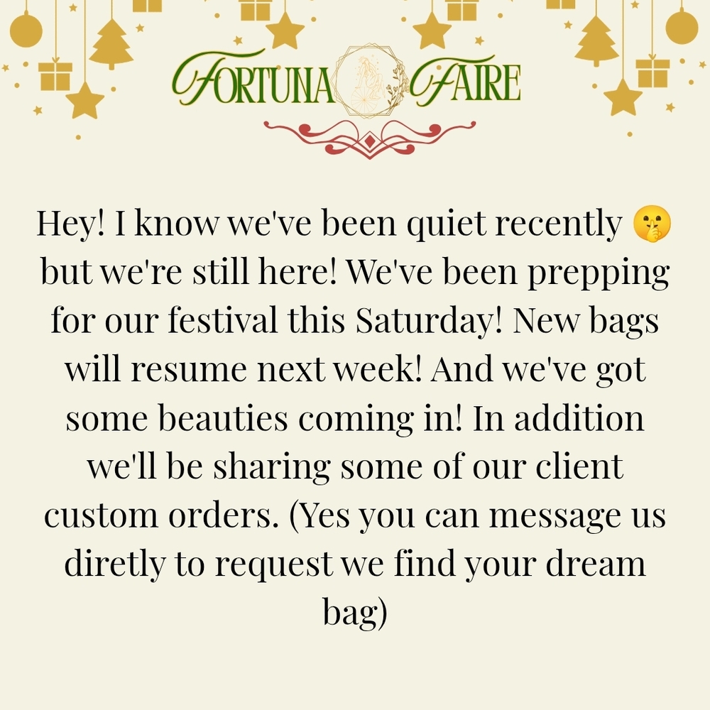 Fortuna Faire Going To Festival Announcement